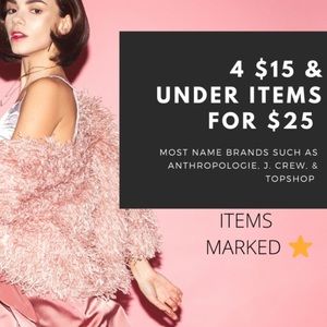 ✨️4 items for $25 or 4/$35 SALE Look for the ✨️on…